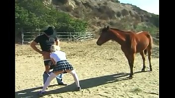 Play Blonde anal and deepthroat in thigh high stockings