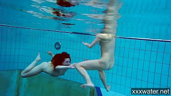 Play Hot Russian girls swimming in the pool
