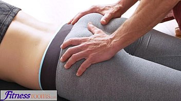 Play FitnessRooms Dirty yoga teacher on gorgeous fitness model
