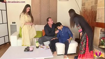 Play NRI Neighbor has Diwali sex with couple as her husband falls to the vice of drinking