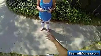 Play Teens Love Money fucked in open Public - www.Teens4Money.com video 11
