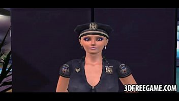 Play This is a 3D recorded game scene with punks who fight over a babe