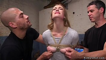 Play Babe with huge ball gag fucked bdsm