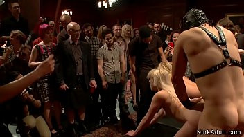 Play Hot blondes fucked at public party