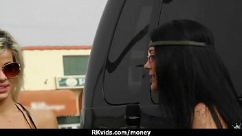 Play Amateur girl accepts cash for sex from stranger 16