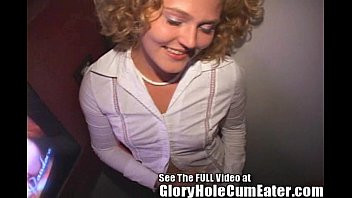 Play Short Blonde Spinner Sucking Stranger's Cocks